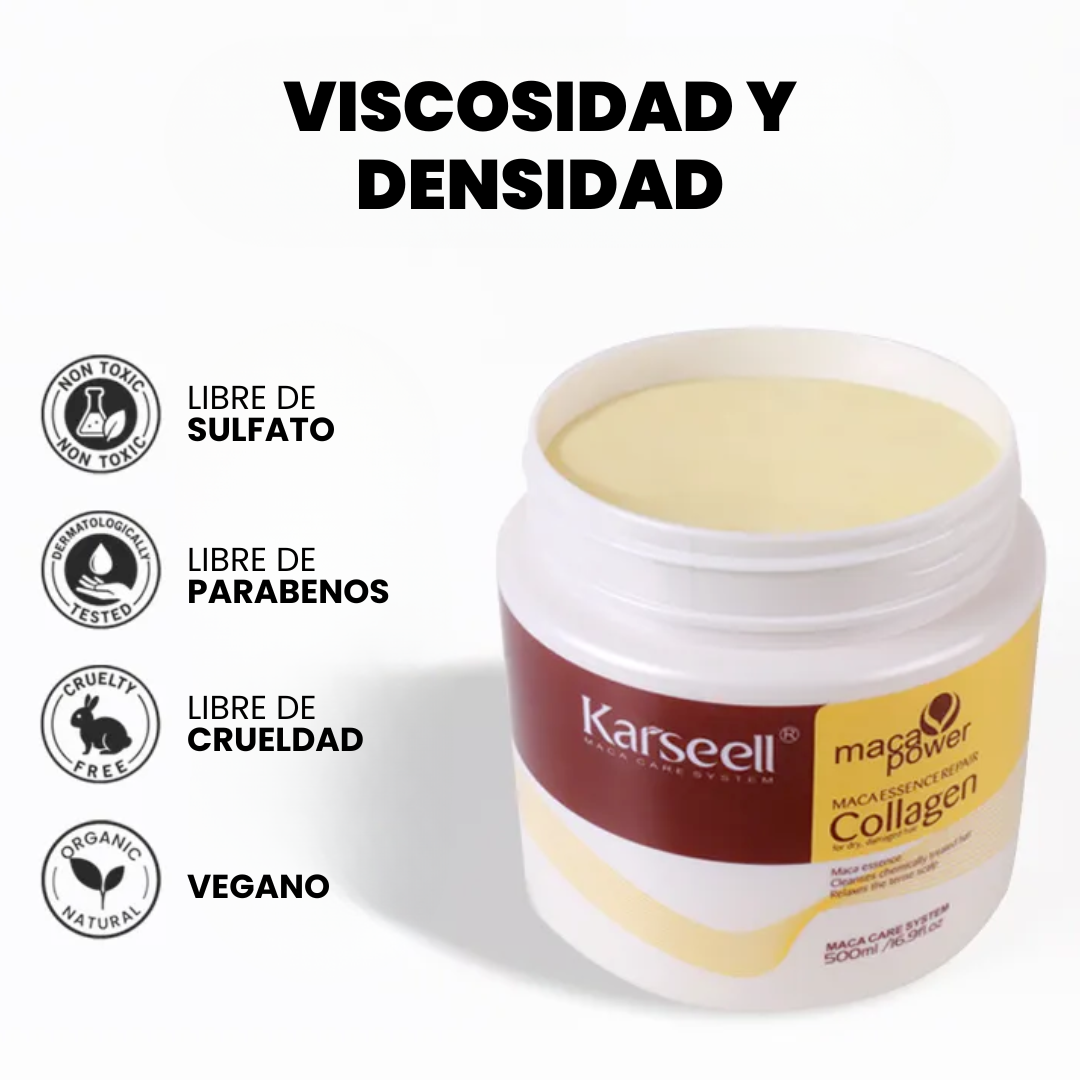 Combo Karseell 3 en 1 - Tratamiento Capilar de Colágeno